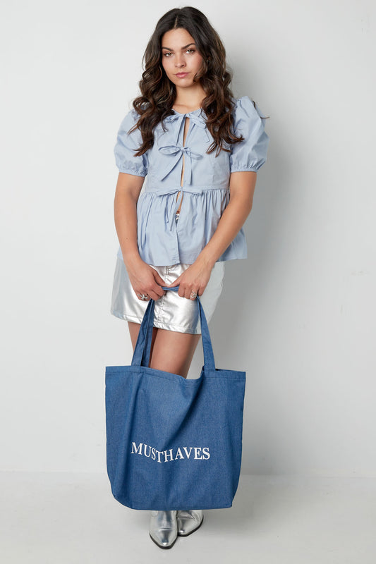 Musthaves - Denim Shopper