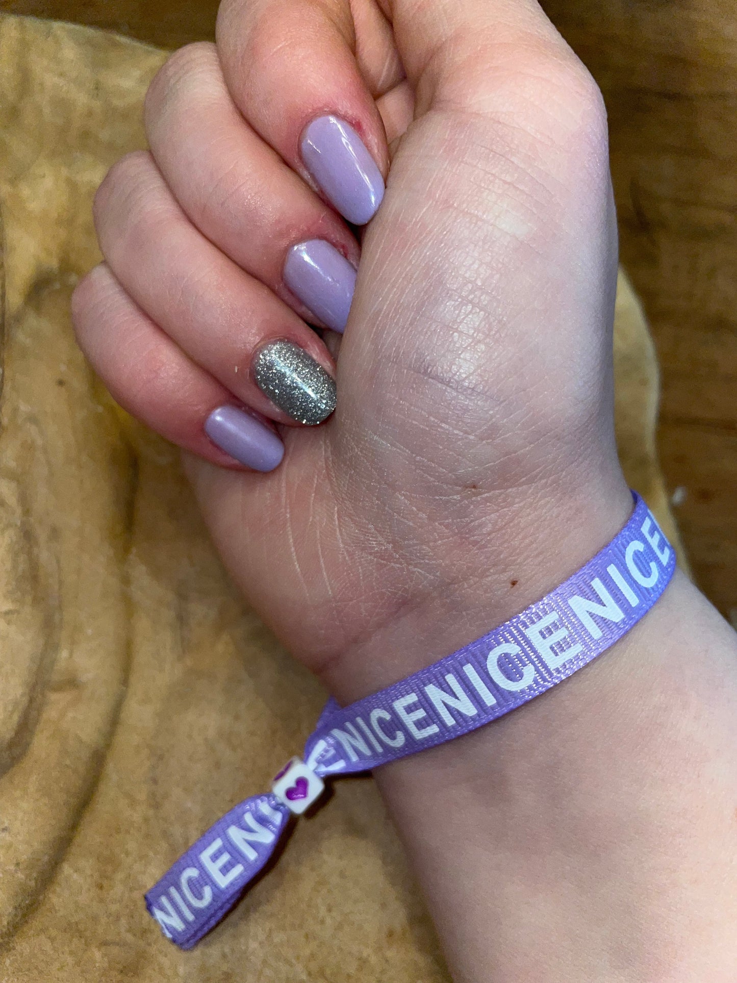 Armband nice rood