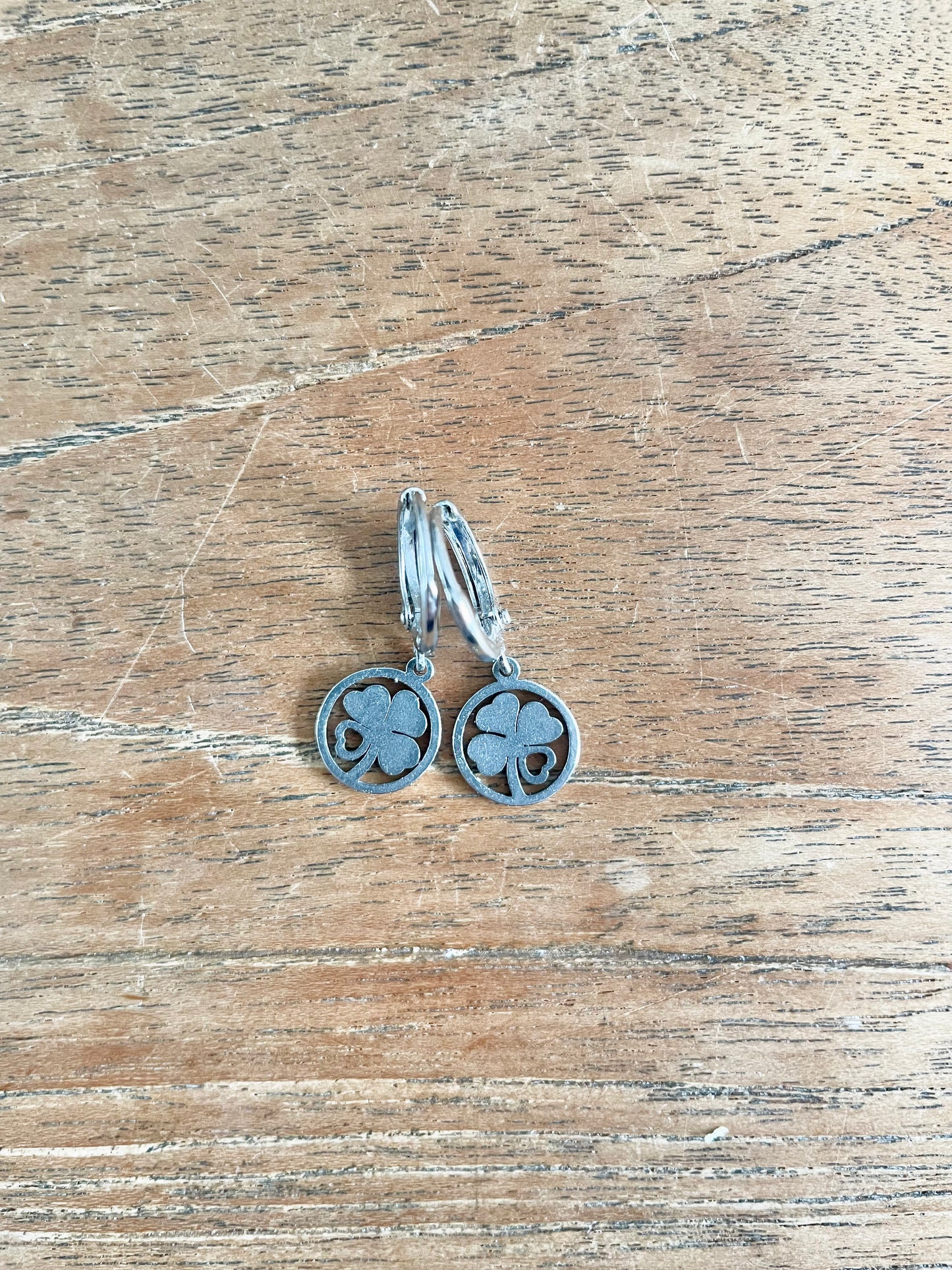 Oorbellen klaver vier