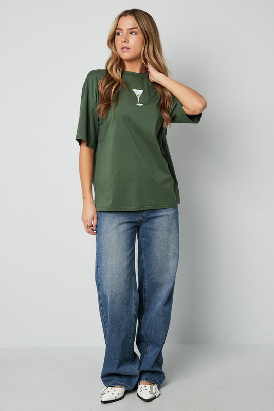 The Cocktail Club - T-shirt met korte mouwen