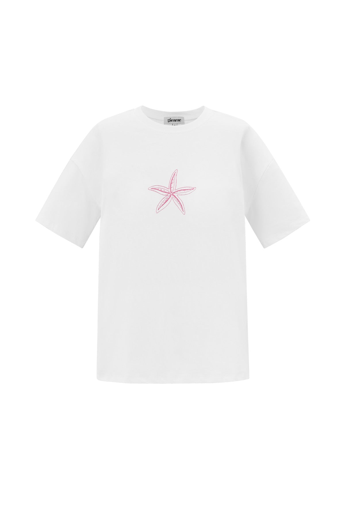 Beach Waves Roze - T-shirt met korte mouwen