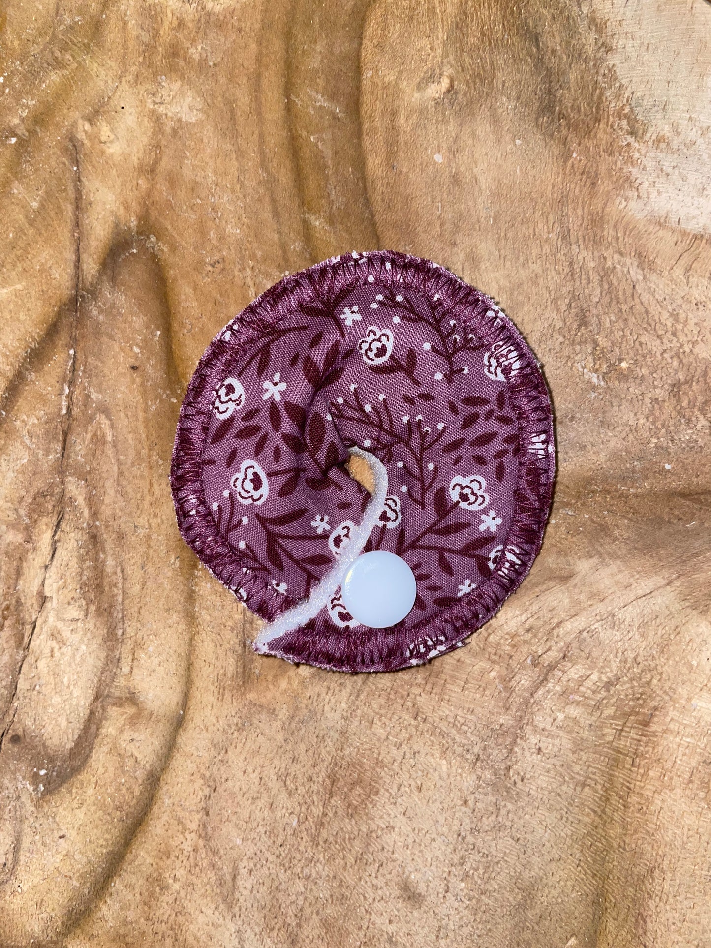 Sondepad bloemen paars