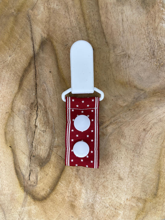 Sondeclip Kleine Sterretjes Rood