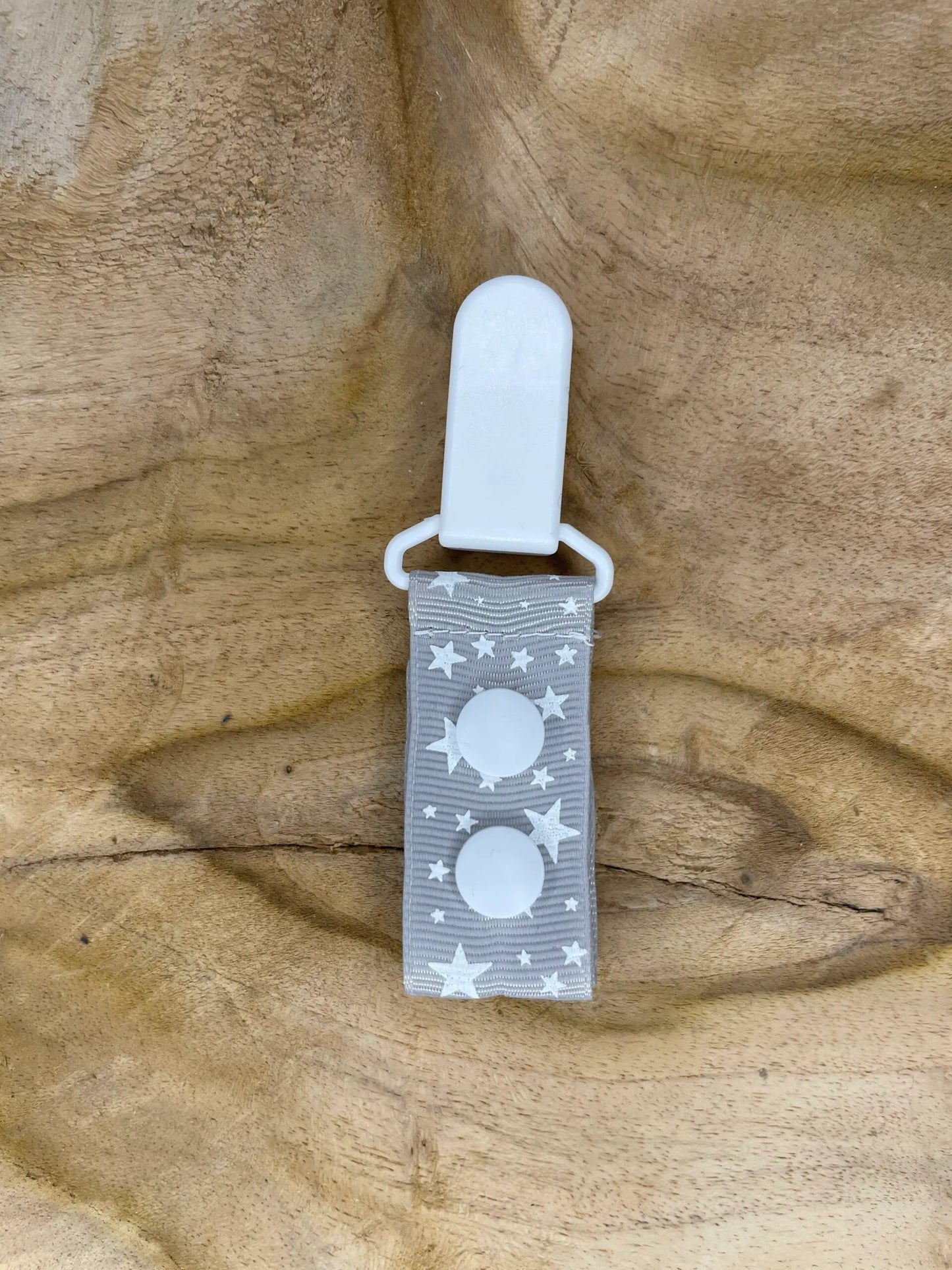 Sondeclip Sterren grijs