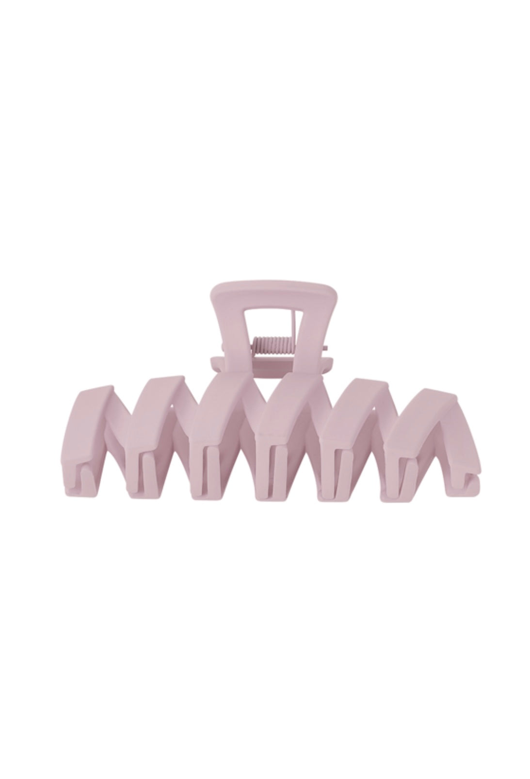 Haarclip zigzag roze