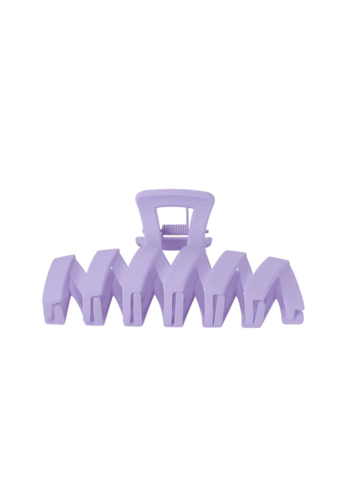 Haarclip zigzag paars