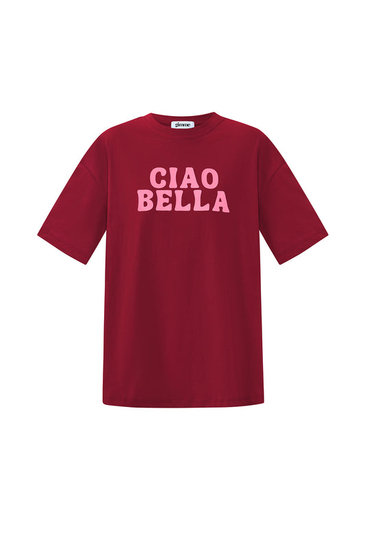 Ciao Bella - T-shirt met korte mouwen