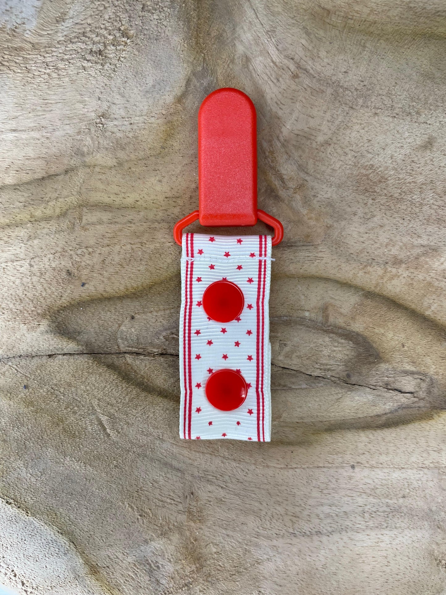 Sondeclip Kleine Sterretjes Rood