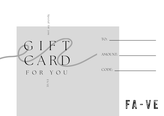 FA-VE Cadeaubon