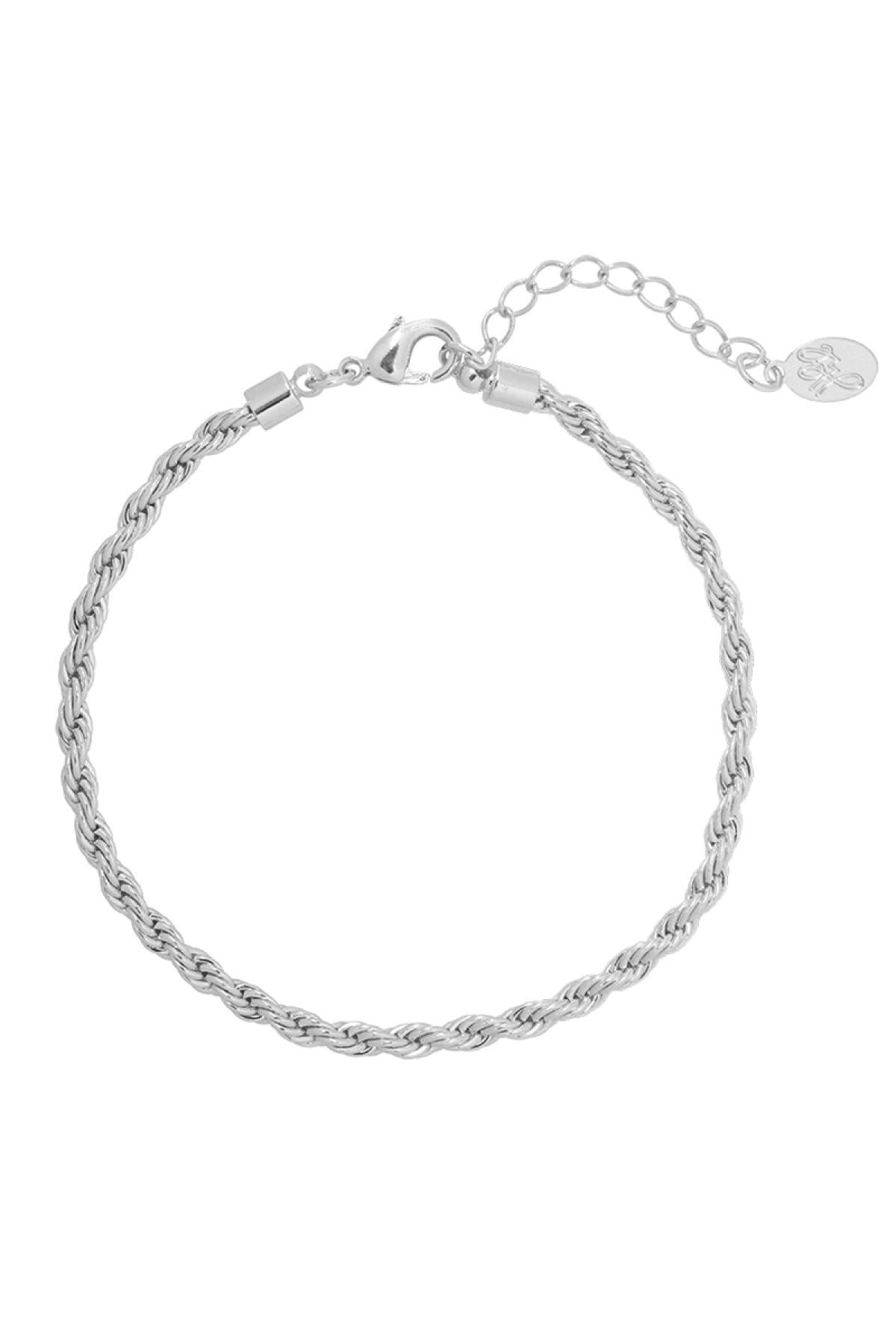 Armband chain reaction zilver