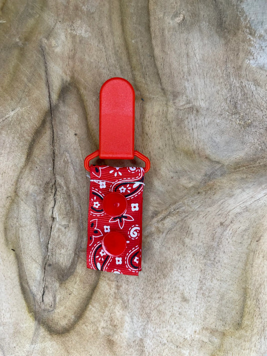Tubieclip water droplets red